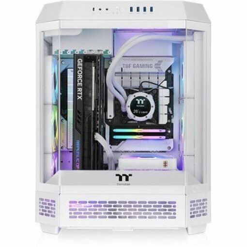Thermaltake The Tower 600 Snow Mid Tower Chassis CA-1Z1-00M6WN-00
