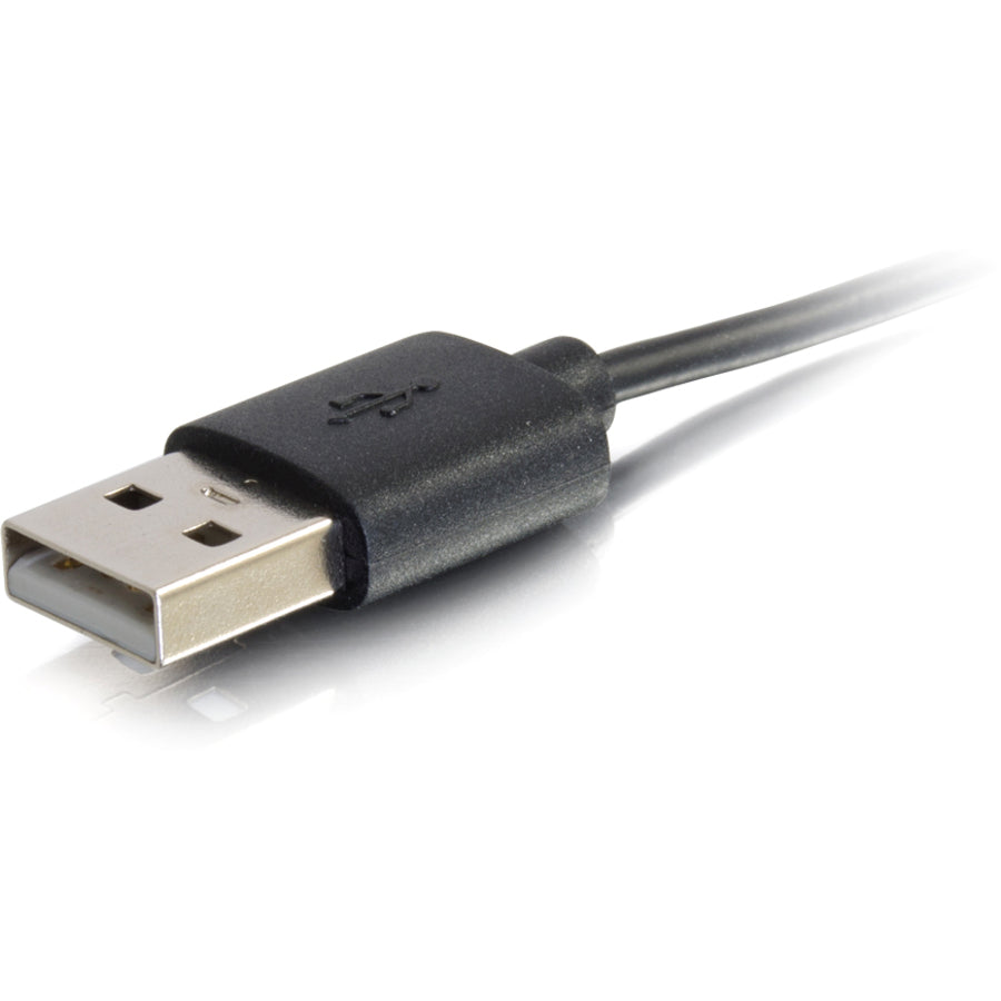 C2G 1m USB A to Lightning Cable - Charging Cable - iPhone Cable - 3ft Black 35499