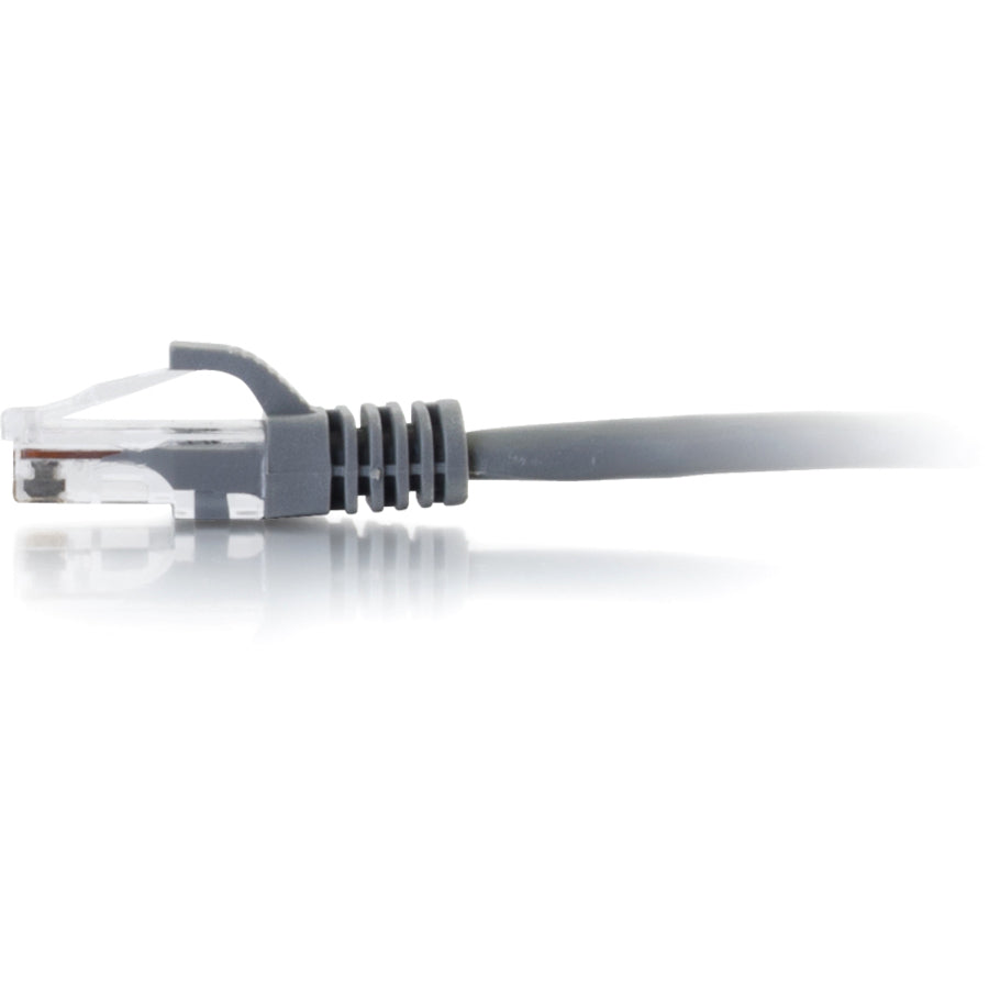 C2G 25ft Cat5e Snagless Unshielded (UTP) Network Patch Ethernet Cable-Gray 15211