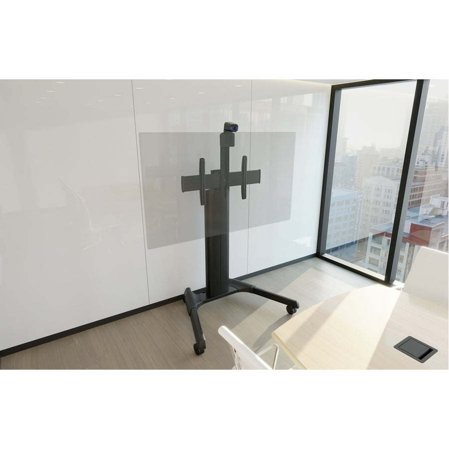 Chief Fusion Adjustable Mobile Display Cart - For Displays 42-86" - Black LPAUB