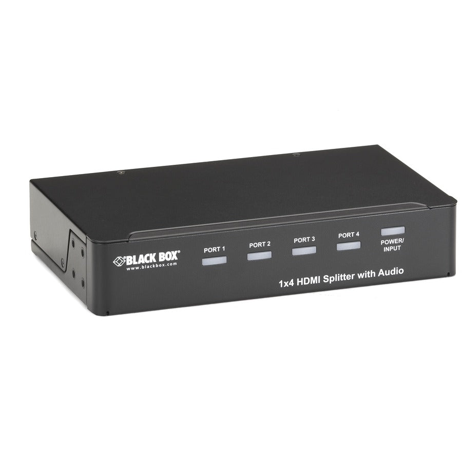 Black Box 1 x 4 HDMI Splitter with Audio AVSP-HDMI1X4