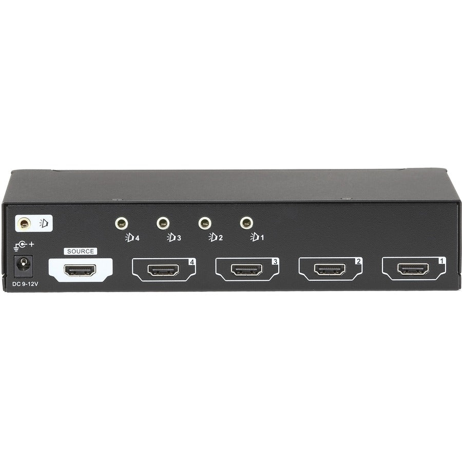 Black Box 1 x 4 HDMI Splitter with Audio AVSP-HDMI1X4