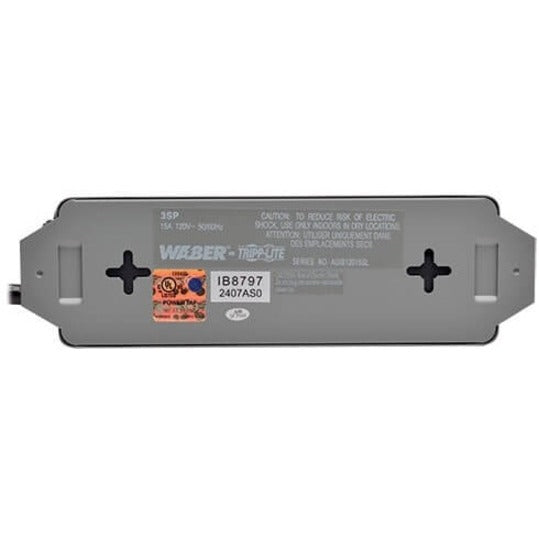 Tripp Lite by Eaton Industrial Power Strip, 3-Outlet, 6 ft. (1.8 m) Cord, NEMA 5-15P Plug, Switch Guard 3SP