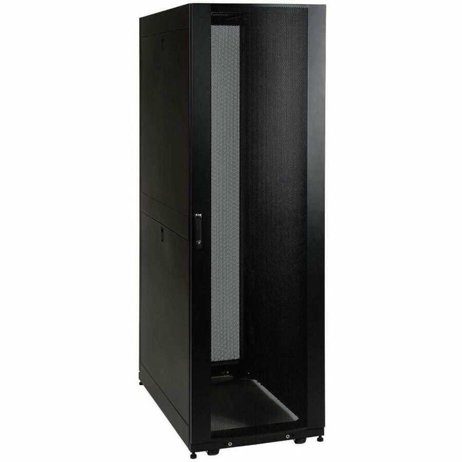 Eaton Tripp Lite Series 48U SmartRack Standard-Depth Rack Enclosure Cabinet with doors & side panels SR48UB