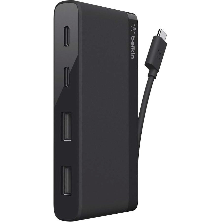 Belkin USB-C 4-Port Mini Hub (USB Type-C) F4U090BTBLK
