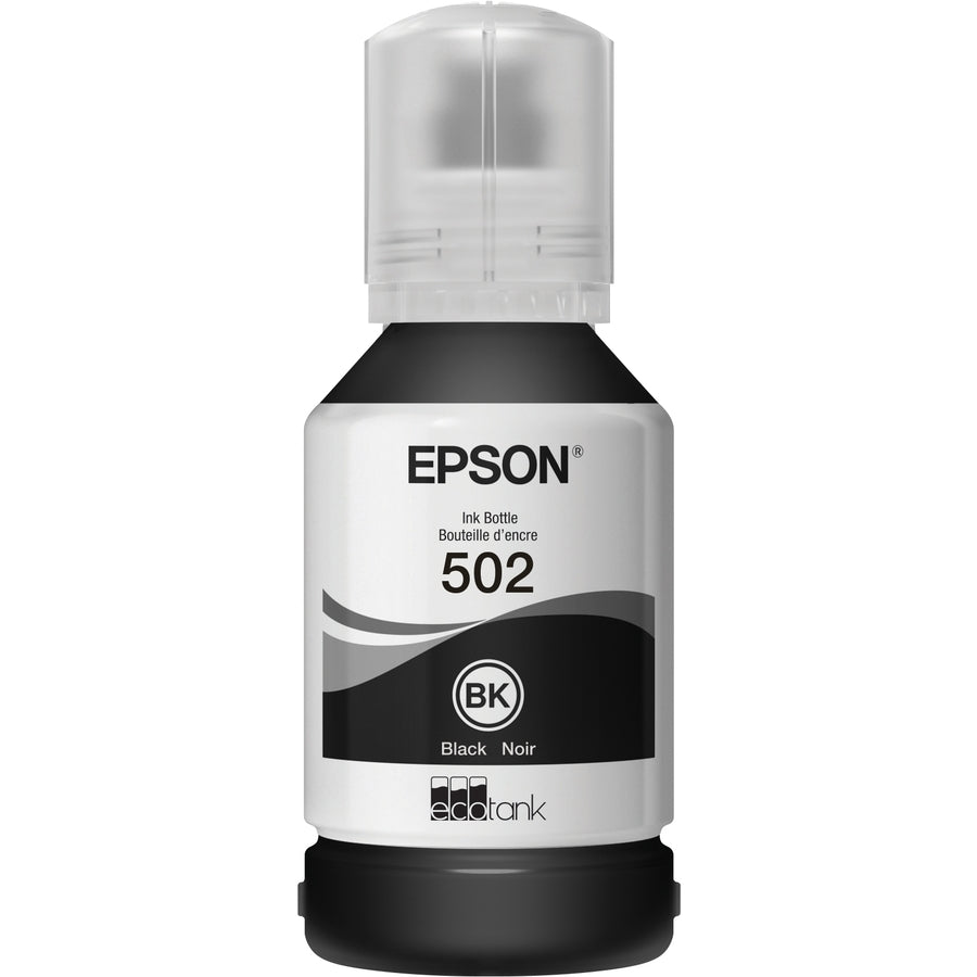Epson T502, Black Ink Bottle T502120-S
