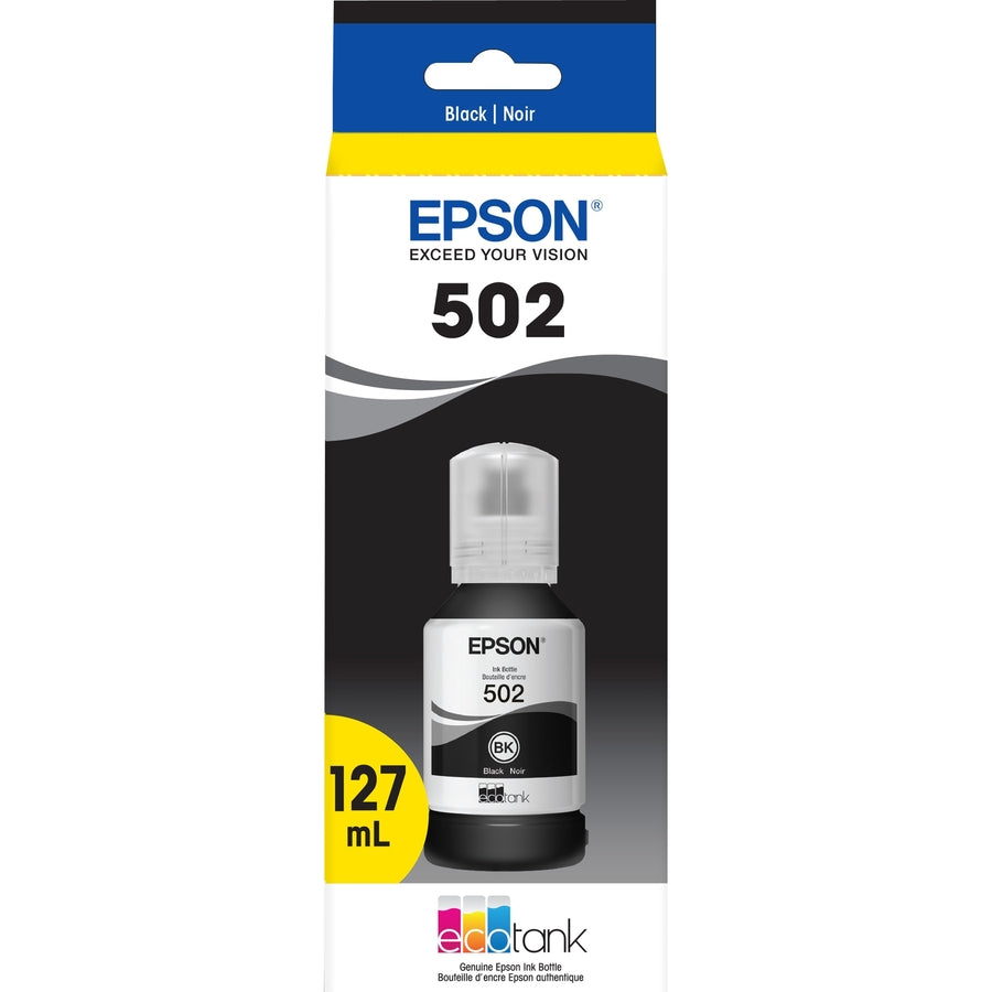 Epson T502, Black Ink Bottle T502120-S
