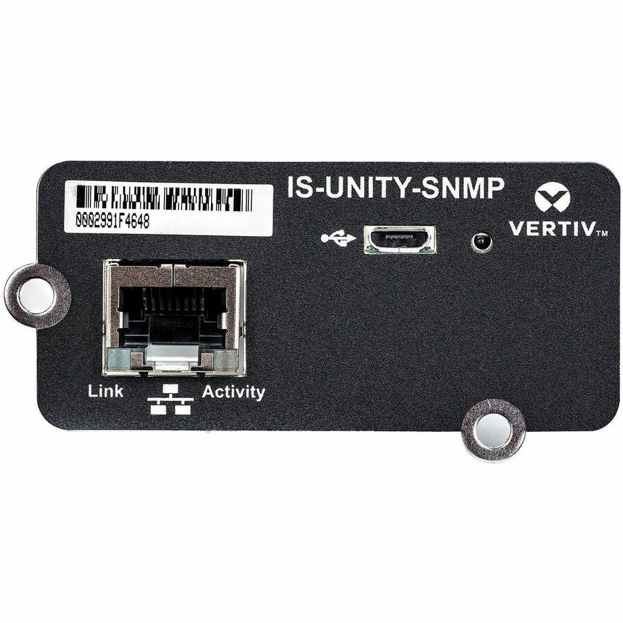 Vertiv Liebert IntelliSlot Unity - SNMP - Network Card | Remote Monitoring IS-UNITY-SNMP