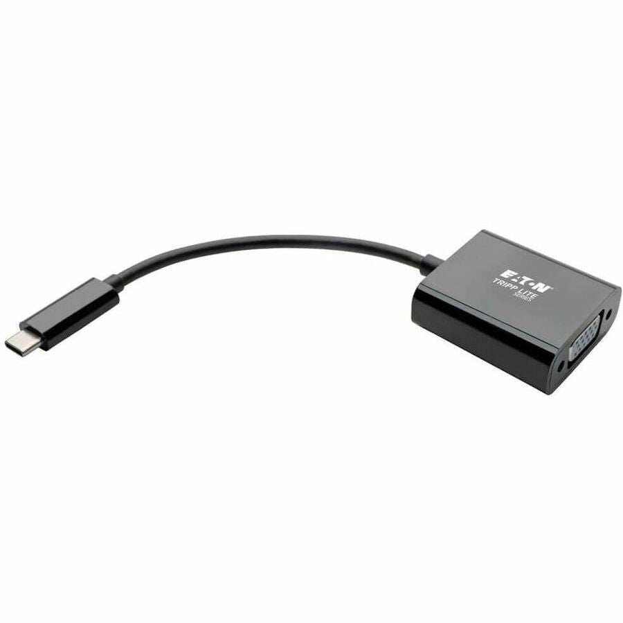 Eaton Tripp Lite Series USB-C to VGA Adapter with Alternate Mode - DP 1.2, Black U444-06N-VB-AM