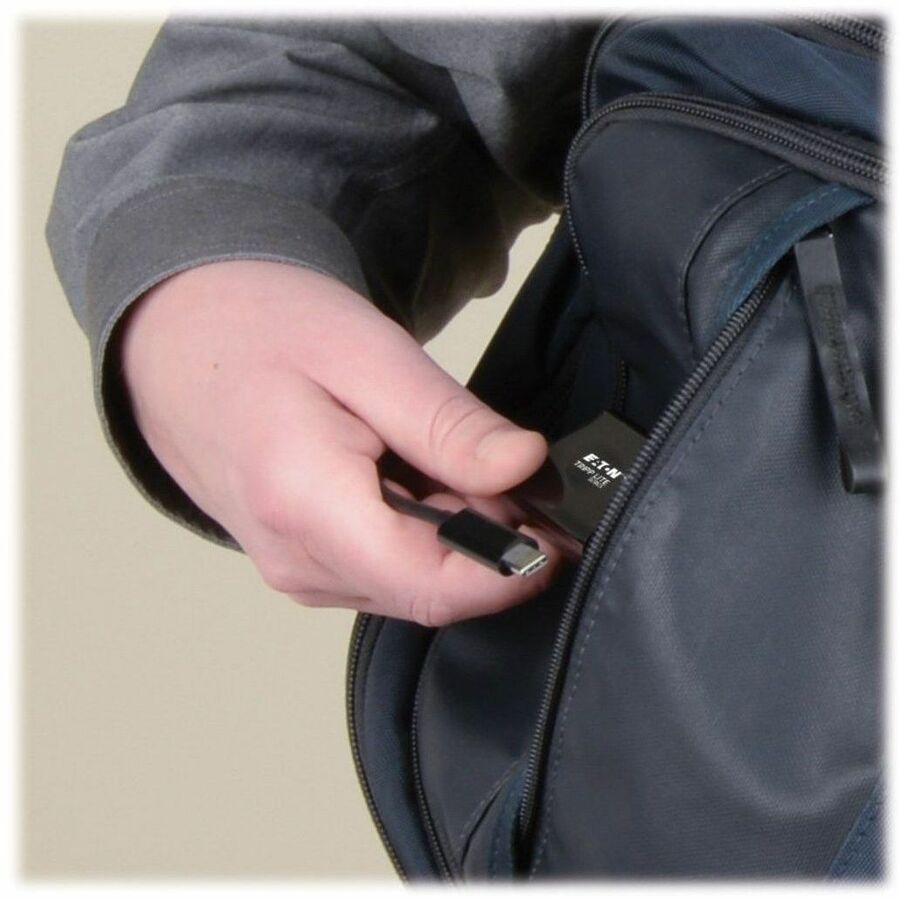 Eaton Tripp Lite Series USB-C to VGA Adapter with Alternate Mode - DP 1.2, Black U444-06N-VB-AM