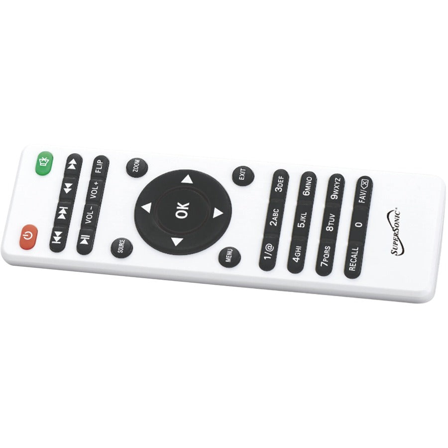 Supersonic SC-80P LCD Projector - 5:3 - Wall Mountable, Ceiling Mountable - Black SC-80P