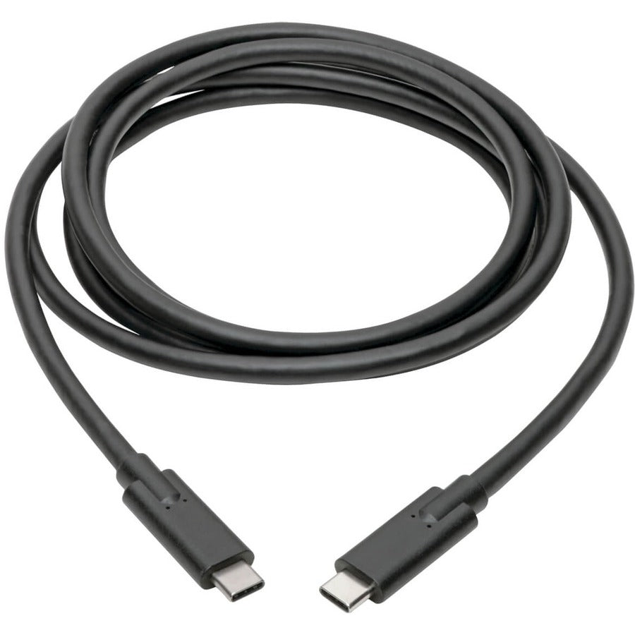 Eaton Tripp Lite Series USB-C Cable (M/M) - USB 3.2, Gen 1 (5 Gbps), 5A Rating, Thunderbolt 3 Compatible, 6 ft. (1.83 m) U420-006-5A