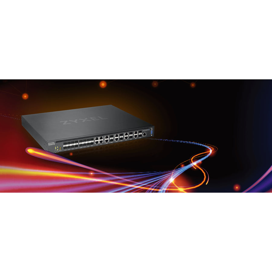 ZYXEL 28-port 10GbE L2+ Managed Switch XS3800-28