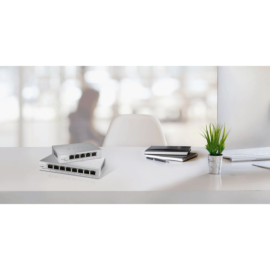 ZYXEL 8-Port GbE Web Managed Switch GS1200-8