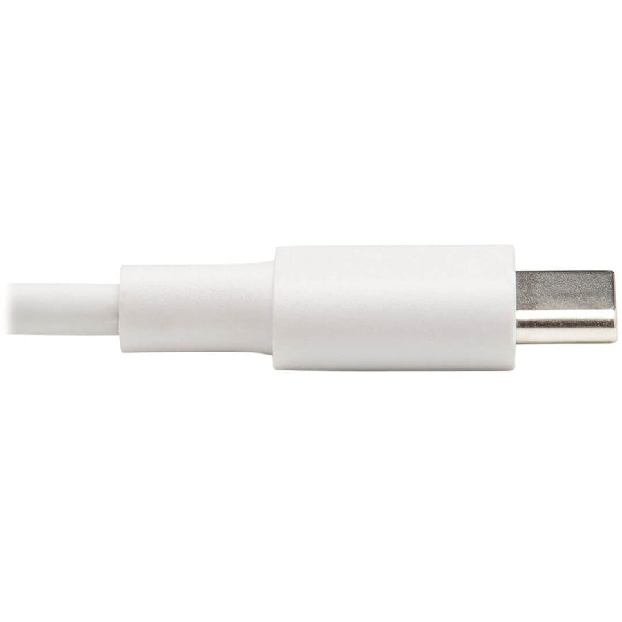Eaton Tripp Lite Series USB-C to Lightning Sync/Charge Cable (M/M), MFi Certified, White, 3 ft. (0.9 m) M102-003-WH