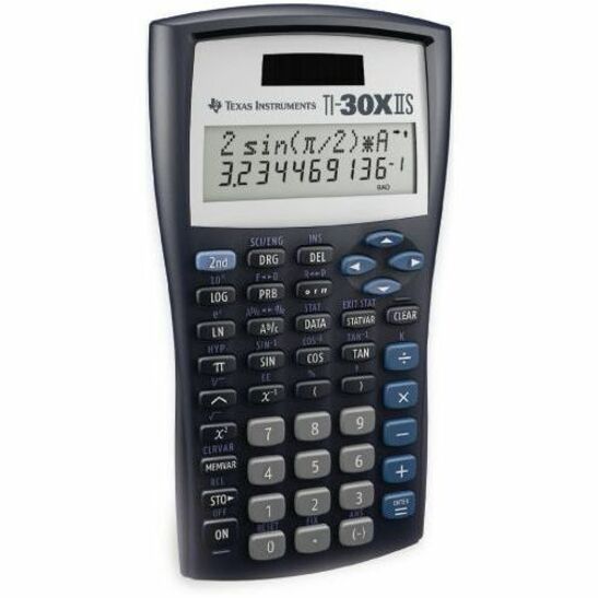Texas Instruments TI-30XIIS Scientific Calculator 30XIIS/TBL/1L1/BK
