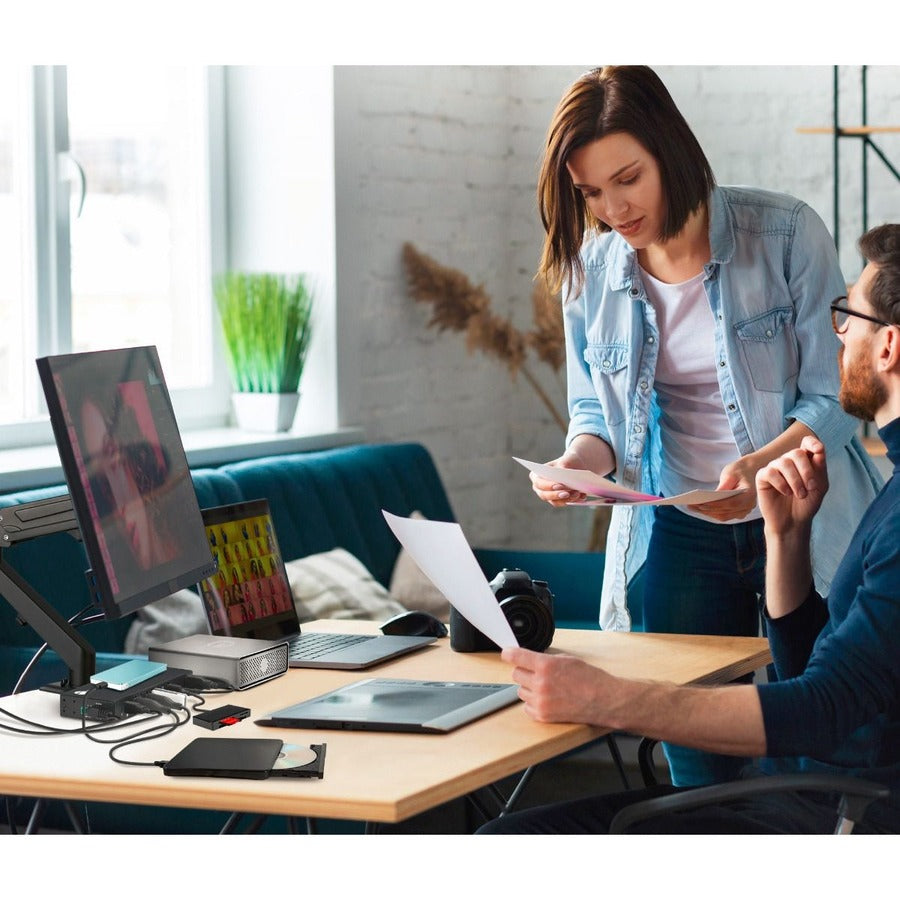 SIIG 10 Port Industrial USB 3.1 Gen 1 Hub with Dual USB-C & 65W Charging ID-US0811-S1