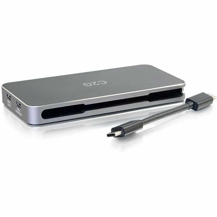 C2G Dual Monitor Docking Station Kit - Includes USB C Docking Station, 6ft HDMI Cable, and HDMI to DP Cables C2G54477
