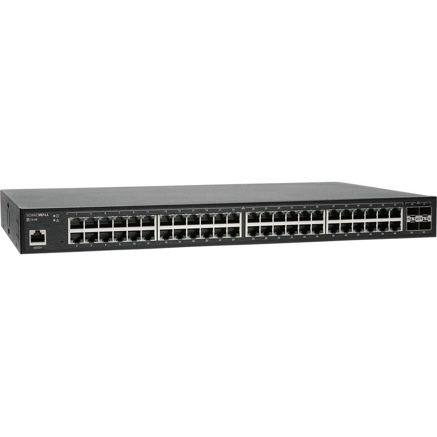 SonicWall SWS14-48 Switch with 1Year Support 02-SSC-8380