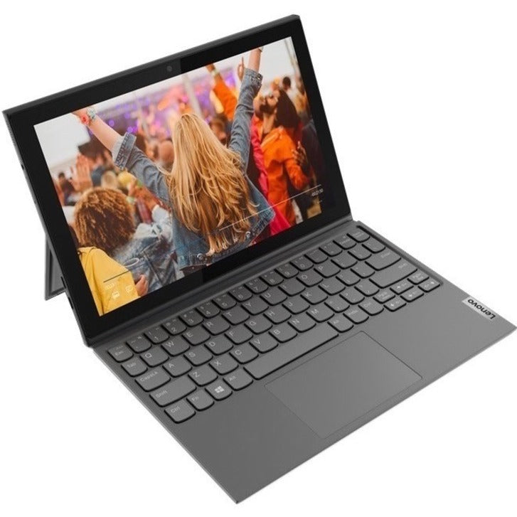 Lenovo IdeaPad Duet 3 10IGL5 82AT006HUS 10.3" Touchscreen Detachable 2 in 1 Notebook - WUXGA - Intel Celeron N4020 - 4 GB - 64 GB Flash Memory - English (US) Keyboard - Graphite Gray 82AT006HUS