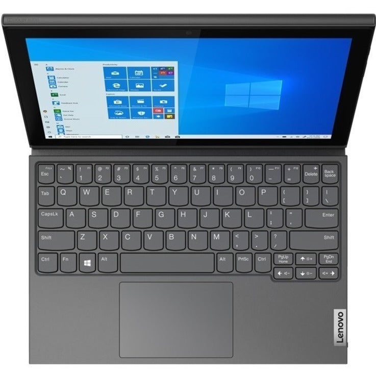 Lenovo IdeaPad Duet 3 10IGL5 82AT006HUS 10.3" Touchscreen Detachable 2 in 1 Notebook - WUXGA - Intel Celeron N4020 - 4 GB - 64 GB Flash Memory - English (US) Keyboard - Graphite Gray 82AT006HUS