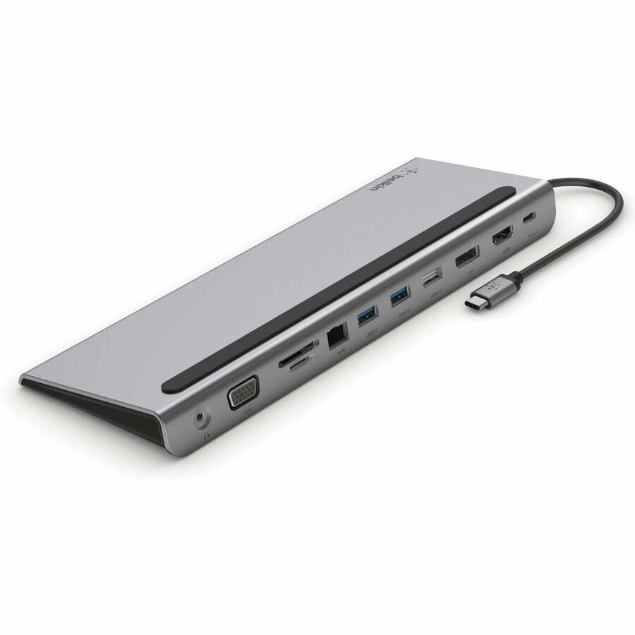 Belkin Univsersal USB-C 11-in-1 Multiport Dock - Laptop Docking station - USB-C - VGA, HDMI, DP - GigE INC004BTSGY