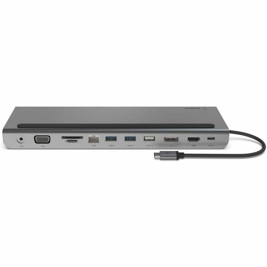 Belkin Univsersal USB-C 11-in-1 Multiport Dock - Laptop Docking station - USB-C - VGA, HDMI, DP - GigE INC004BTSGY