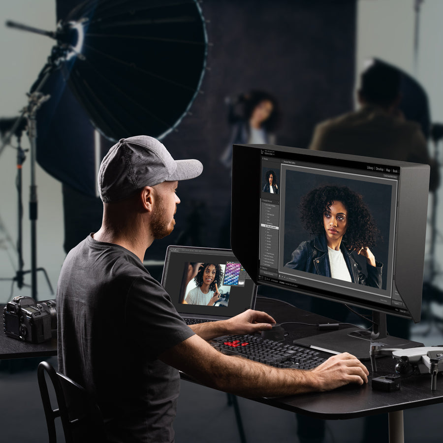 ViewSonic VP2786-4K 27 Inch Premium IPS 4K USB C Monitor with Integrated Color Wheel, 100% Adobe RGB, 98% DCI-P3, Pantone Validated, 90W Charging, HDMI, DisplayPort for Professional Home and Office VP2786-4K