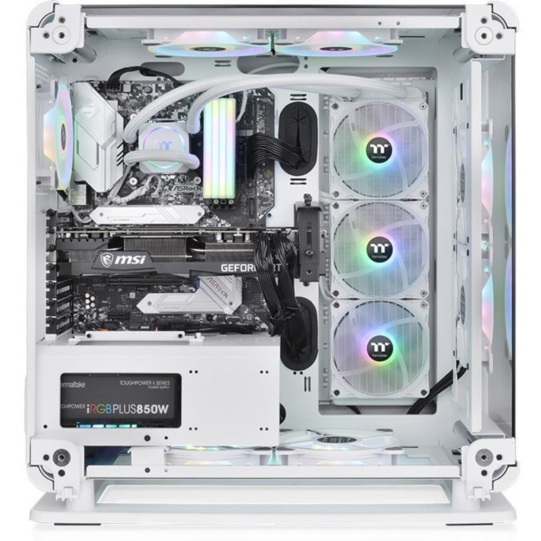 Thermaltake Core P6 Tempered Glass Snow Mid Tower Chassis CA-1V2-00M6WN-00