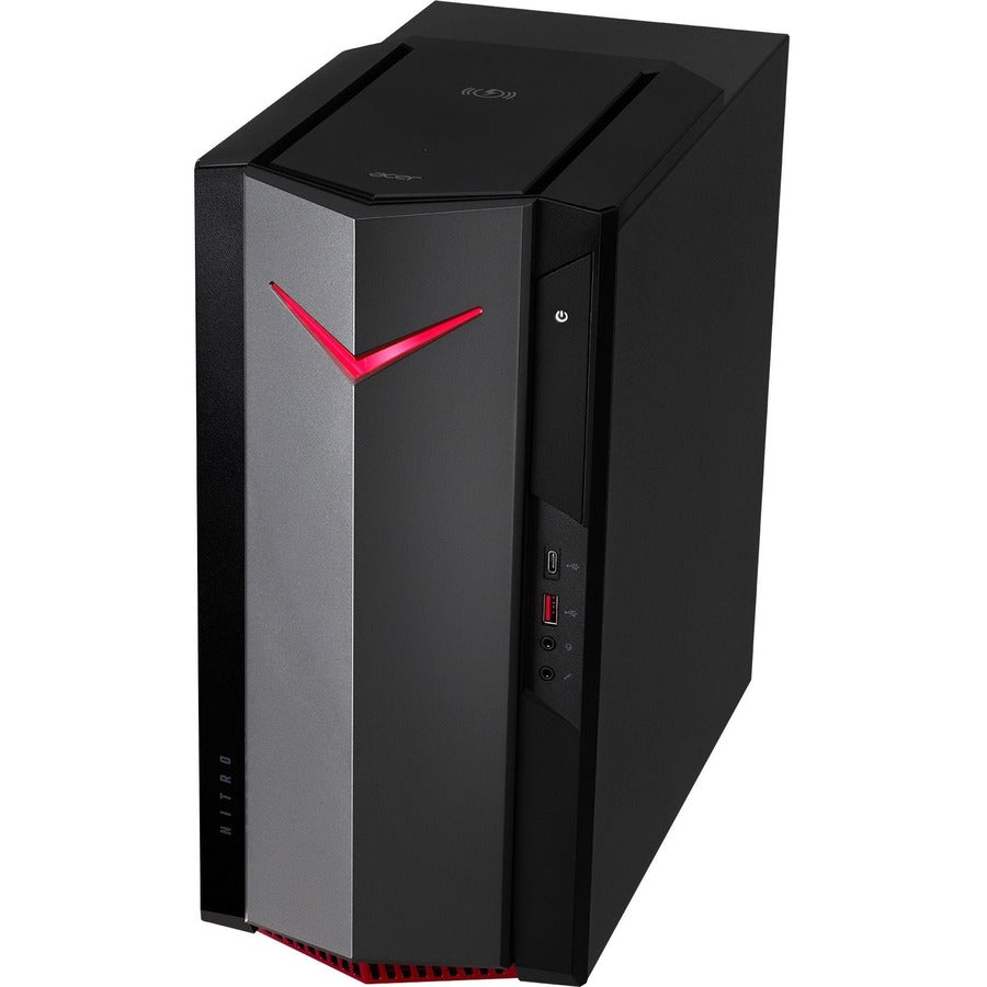 Acer Nitro N50-640 N5-64-UR13 Gaming Desktop Computer - Intel Core i5 12th Gen i5-12400F - 16 GB - 1 TB HDD - 512 GB SSD DG.E30AA.004