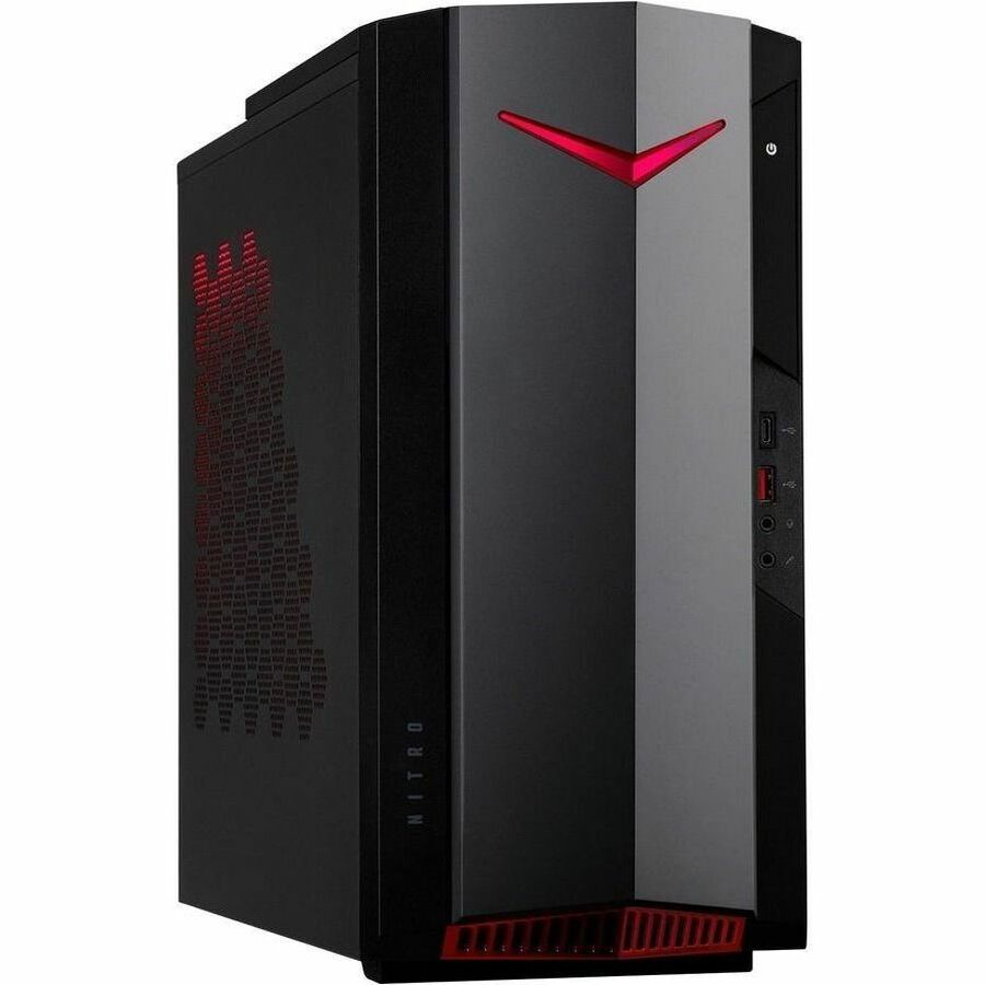 Acer Nitro N50-640 N5-64-UR13 Gaming Desktop Computer - Intel Core i5 12th Gen i5-12400F - 16 GB - 1 TB HDD - 512 GB SSD DG.E30AA.004