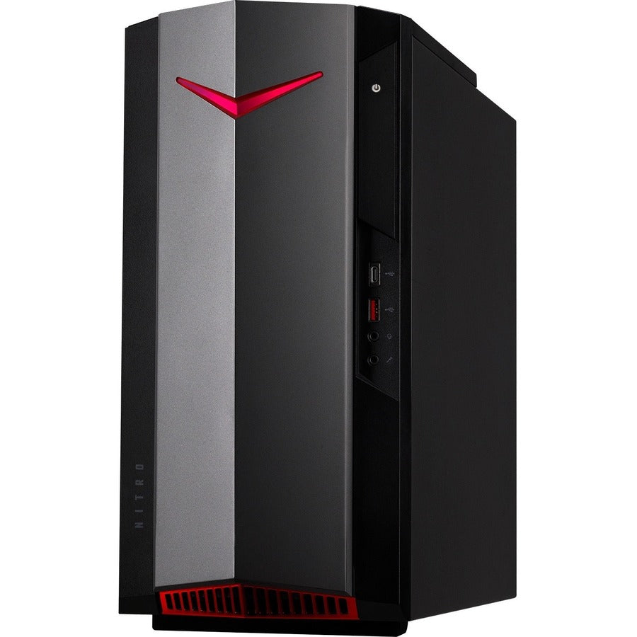 Acer Nitro N50-640 N5-64-UR13 Gaming Desktop Computer - Intel Core i5 12th Gen i5-12400F - 16 GB - 1 TB HDD - 512 GB SSD DG.E30AA.004