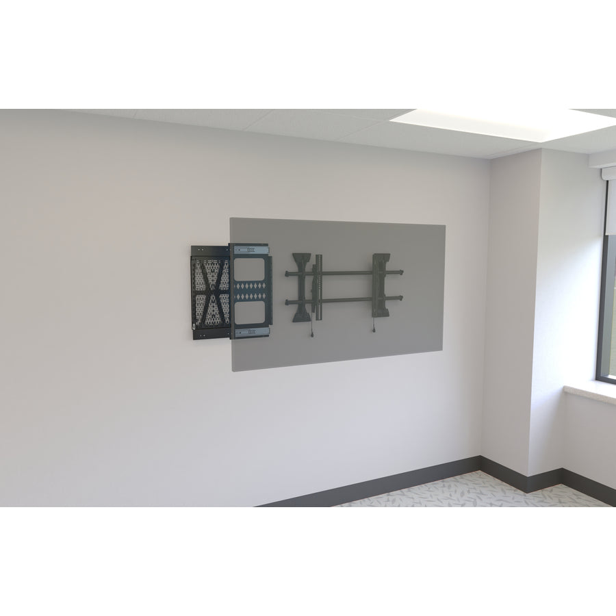 Chief Proximity Component Storage Slide-Lock Panel for AV Systems - Black CSSLP15X10