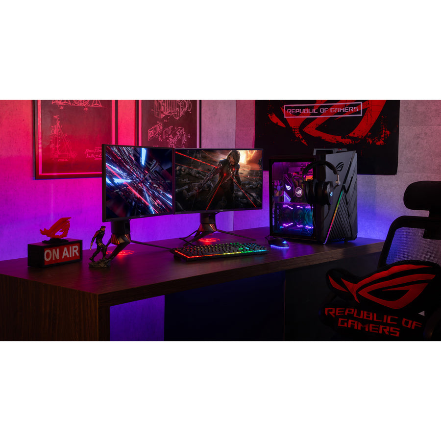 Asus Strix GA35 GA35DX-XH999 Gaming Desktop Computer - AMD Ryzen 9 5900X - 32 GB - 2 TB HDD - 1 TB SSD - Tower - Star Black GA35DX-XH999