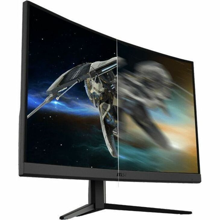 MSI Optix G32CQ4 E2 32" Class WQHD Curved Screen Gaming LCD Monitor - 16:9 - Metallic Black OPTIXG32CQ4E2