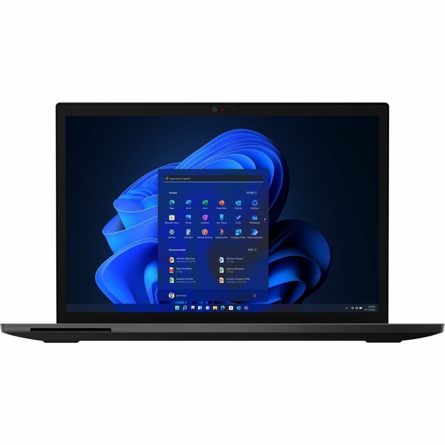 Lenovo ThinkPad L13 Yoga Gen 3 21B6S32N00 13.3" Touchscreen 2 in 1 Notebook - WUXGA - Intel Core i3 12th Gen i3-1215U - 8 GB - 256 GB SSD - English Keyboard - Thunder Black 21B6S32N00