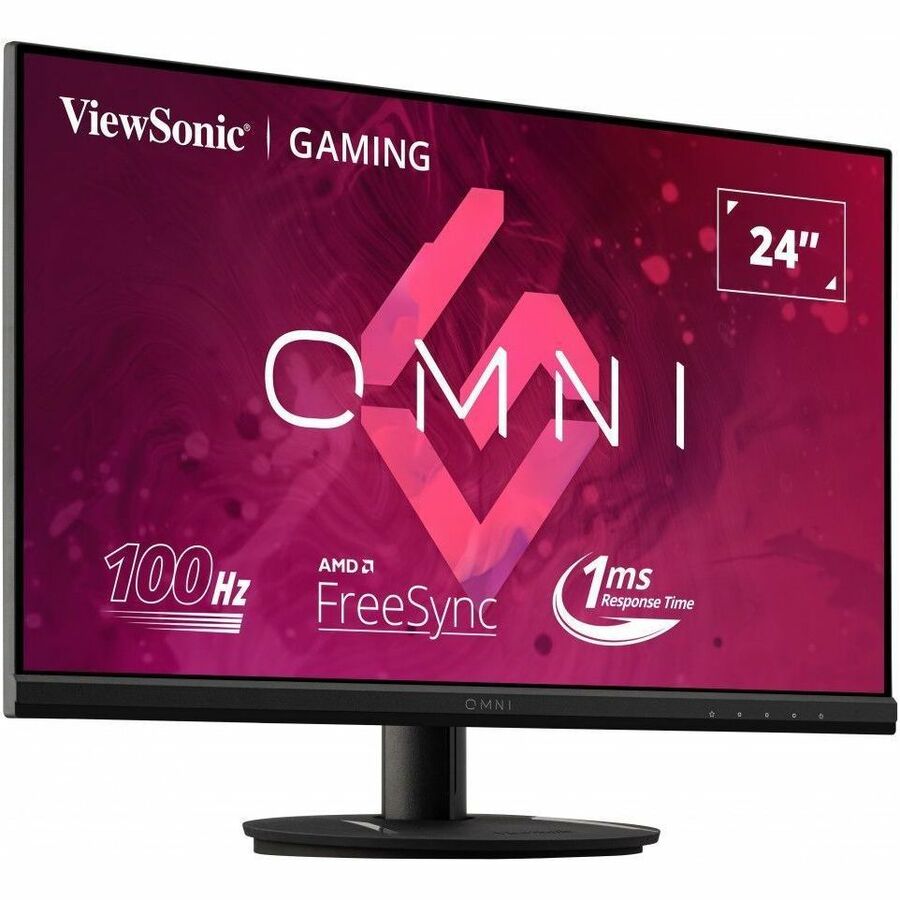 ViewSonic OMNI VX2416 24 Inch 1080p 1ms 100Hz Gaming Monitor with IPS Panel, AMD FreeSync, Eye Care, HDMI and DisplayPort VX2416