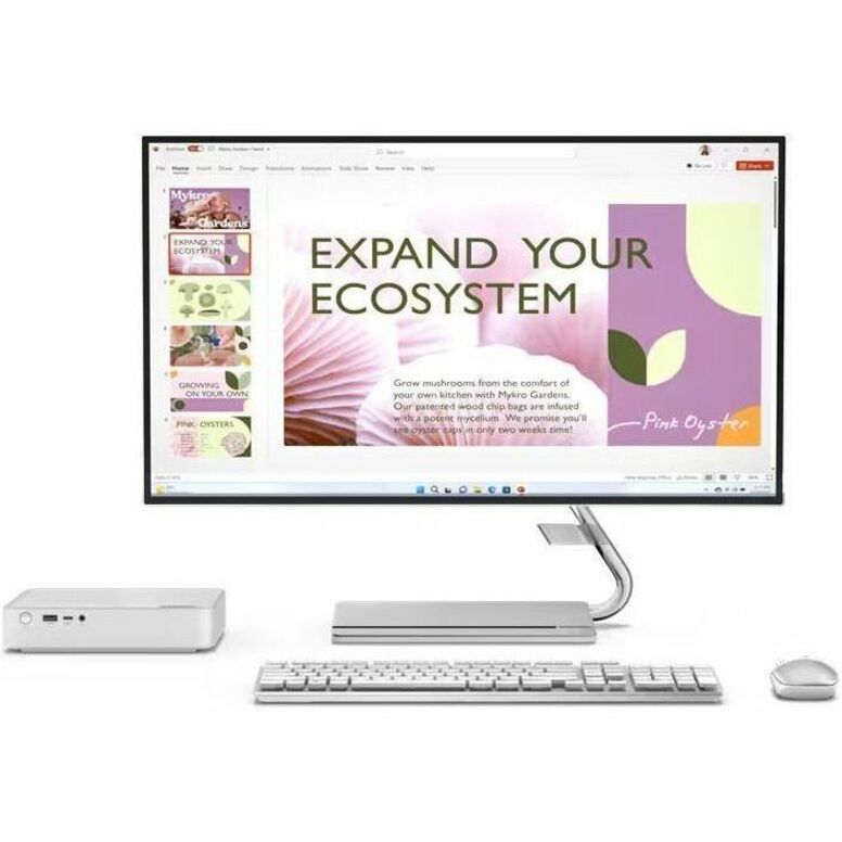 Lenovo IdeaCentre Mini 01IRH8 90W20005UT Desktop Computer - Intel Core i5 13th Gen i5-13500H - 8 GB - 512 GB SSD - Tiny - Cloud Gray 90W20005UT