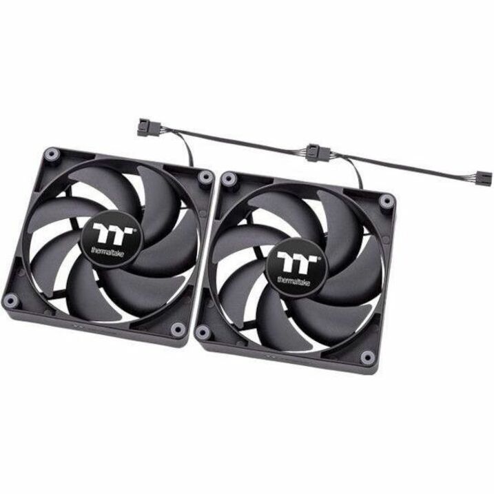 Thermaltake CT140 PC Cooling Fan (2-Fan Pack) - 2 Pack CL-F148-PL14BL-A