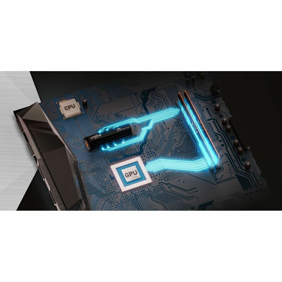 Crucial T700 2 TB Solid State Drive - M.2 2280 Internal - PCI Express NVMe (PCI Express NVMe 5.0 x4) CT2000T700SSD3