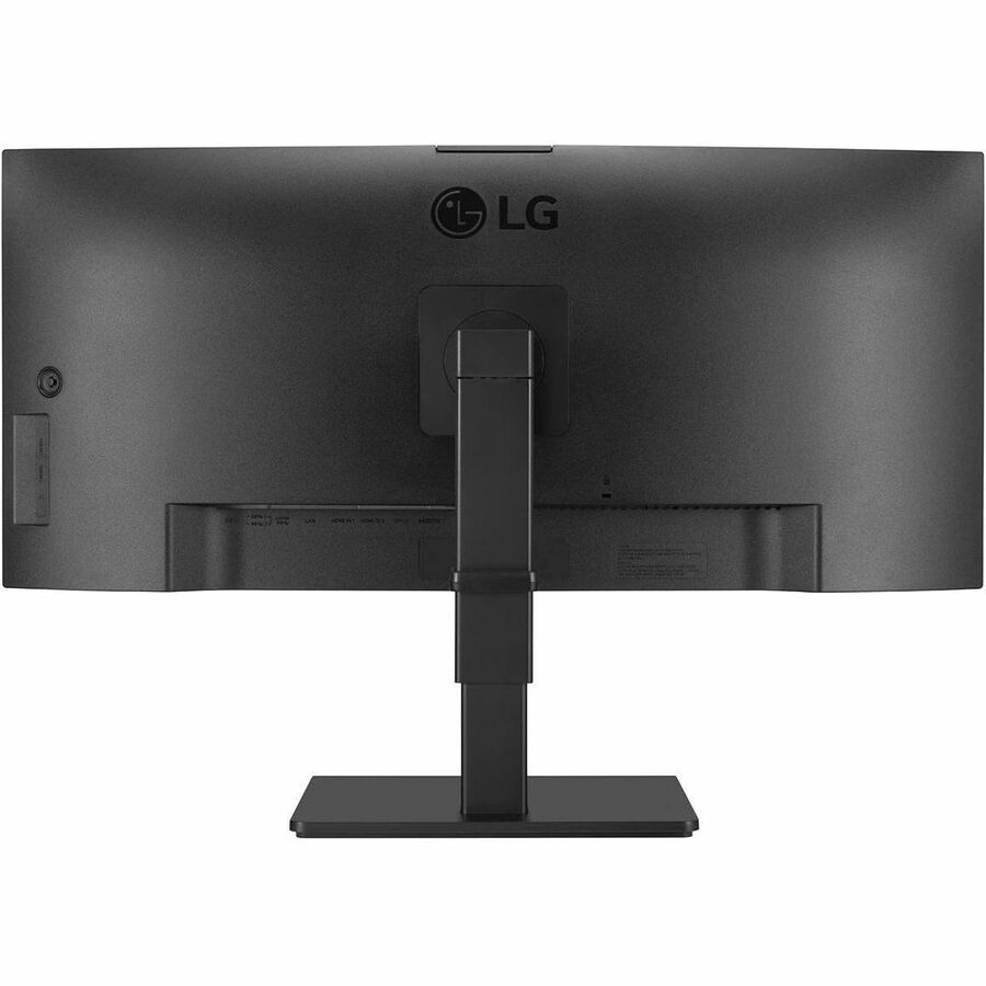 LG Ultrawide 34BQ77QC-B 34" Class Webcam WQHD Curved Screen LCD Monitor - 21:9 - Textured Black 34BQ77QC-B