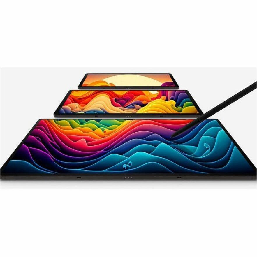 Samsung Galaxy Tab S9+ 5G SM-X818U Tablet - 12.4" WQXGA+ - Qualcomm SM8550-AB - 12 GB - 256 GB Storage - Android 13 - 5G - Graphite SM-X818UZAAUSC
