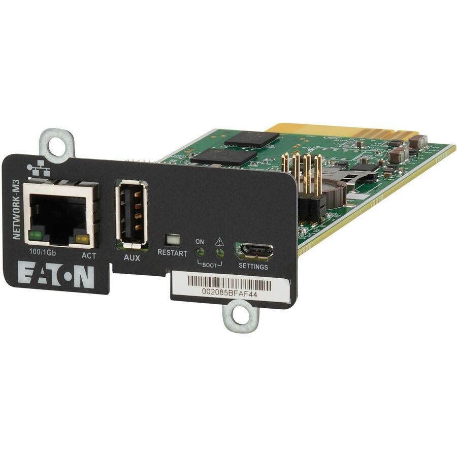 Eaton Cybersecure Gigabit NETWORK-M3 Card for UPS and PDU NETWORKM3