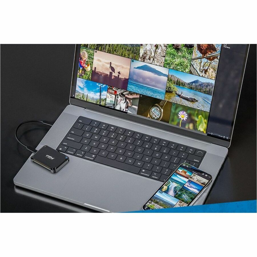 Crucial X9 4 TB Portable Solid State Drive - External CT4000X9SSD9