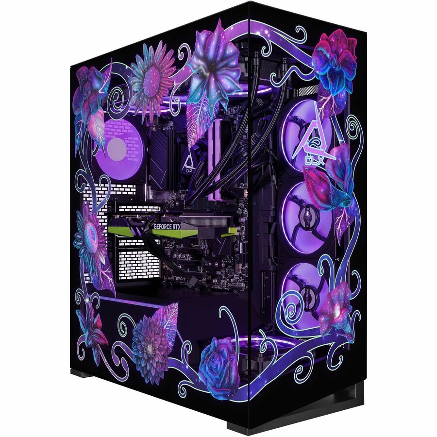CLX Horus Gaming Desktop Computer - Intel Core i9 14th Gen i9-14900KF - 32 GB - 2 TB SSD - Mid-tower - Black TGMHORRTU4303BM