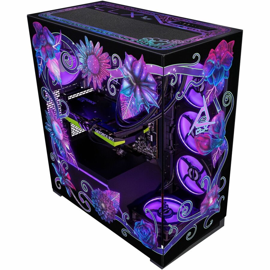 CLX Horus Gaming Desktop Computer - Intel Core i9 14th Gen i9-14900KF - 32 GB - 2 TB SSD - Mid-tower - Black TGMHORRTU4303BM