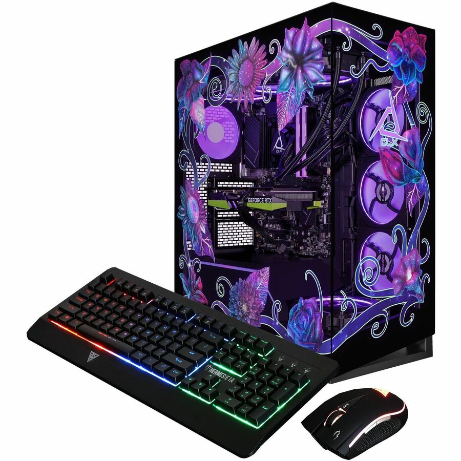 CLX Horus Gaming Desktop Computer - Intel Core i9 14th Gen i9-14900KF - 32 GB - 2 TB SSD - Mid-tower - Black TGMHORRTU4303BM