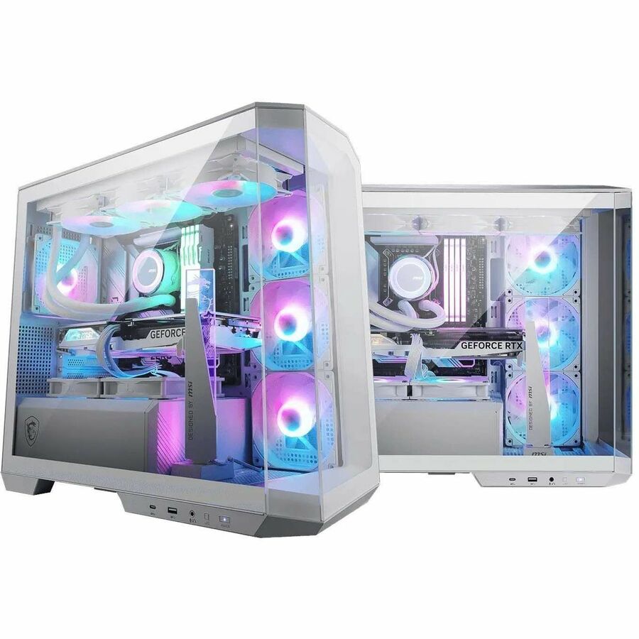 MSI PC Case MAG PANO M100R PZ / White PANOM100RPZWHT