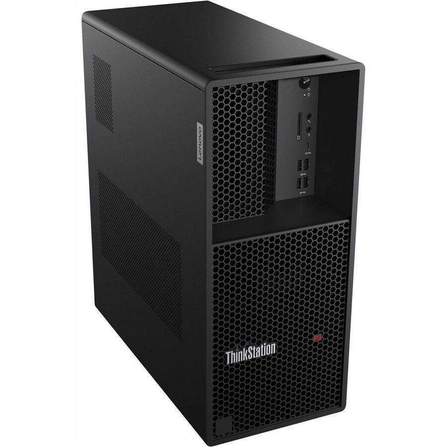 Lenovo ThinkStation P3 30GS0062US Workstation - 1 x Intel Core i7 13th Gen i7-13700 - vPro Technology - 16 GB - 512 GB SSD - Tower 30GS0062US