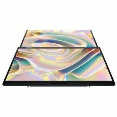 Asus ZenBook Duo UX8406 UX8406MA-DS76T 14" Touchscreen Detachable 2 in 1 Notebook - Full HD - Intel Core Ultra 7 155H - Intel Evo Platform - 16 GB - 1 TB SSD - Inkwell Gray UX8406MA-DS76T